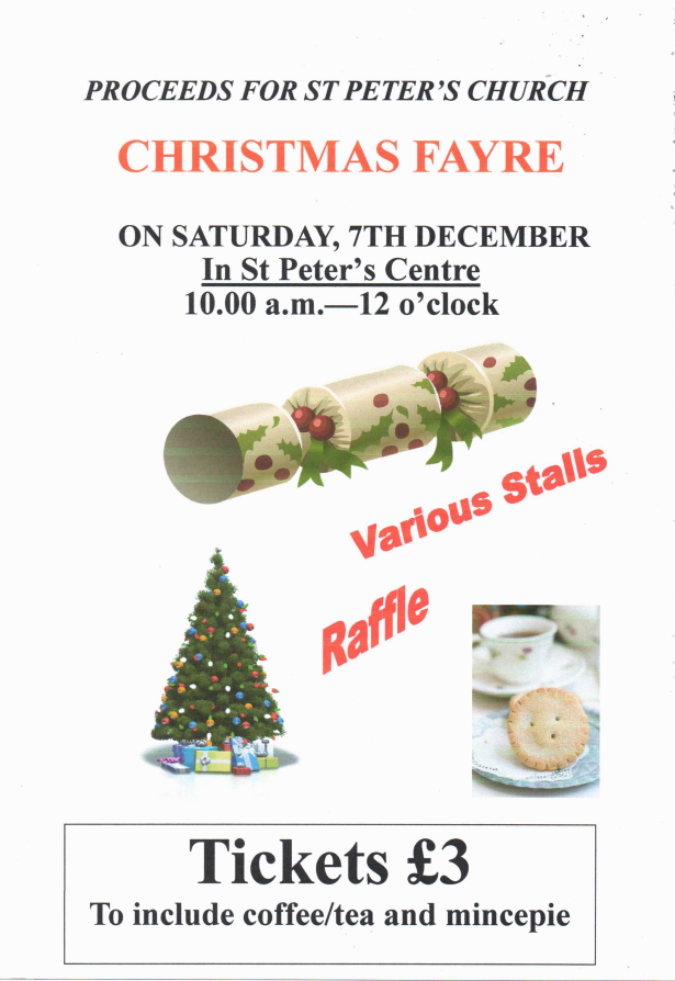 St Peter's Centre - Christmas Fayre